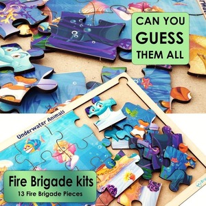 จิ๊กซอว์ไม้น้ำรูปสัตว์ปริศนาคุณภาพสูงออกแบบได้ตามต้องการ - Product Image 6