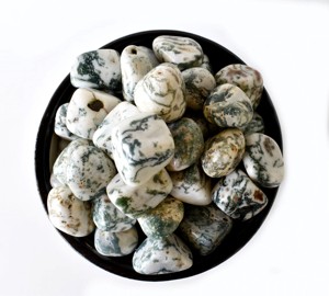 Wholesale Polished <b>Tree</b> Agate 1kg Natural Healing Tumbled Stones Semi Precious <b>Crystal</b> For Decoration Meditation - Product Image 4