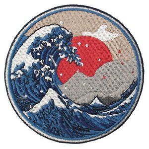 Parches bordados de colores personalizados para deportes de Tepra, el mejor vendedor, flor única, corazón impreso, prendas de plástico de PVC, tela para planchar - Product Image 1