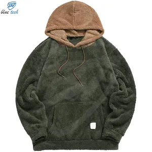 Custom logo oversize zip up 3d puff print hoodie men high quality cotton heavy weight thick GSM 345g hoodie men