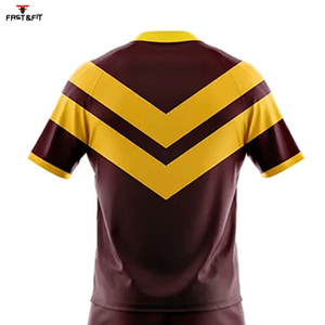 2025 nuevo estilo personalizable Rugby entrenamiento deportes uniformes tela transpirable sublimación impreso Rugby uniformes Kit para la venta - Product Image 5