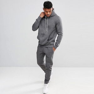 Chándales deportivos para hombre servicios de gran tamaño unisex gráfico personalizado en blanco 100% algodón de secado rápido conjunto de sudaderas holgadas para hombre chándales - Product Image 1