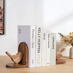 ที่กั้นหนังสือทำจากไม้ทำมือสำหรับชั้นวางหนังสือวินเทจสำหรับชั้นหนังสือสำหรับเด็กผู้หญิงที่คั่นหนังสือนกแฮรี่พอตเตอร์ - Product Image 6