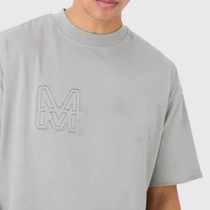 ชุดเสื้อผ้า2ชิ้นสำหรับผู้ชายชุดฤดูร้อนผ้าฝ้ายระบายอากาศได้ดีกางเกงขาสั้นไซส์ใหญ่พิเศษออกแบบได้ตามต้องการ - Product Image 3