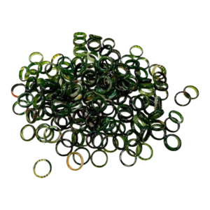 Paquete de Anillos de Piedra para Manualidades, También para la Creación de Joyas, Materiales de Arte y Manualidades para Collares, Pulseras, Pendientes, Multicolores - Product Image 6