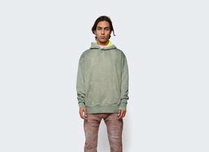 Clothing Manufacturers Heavyweight Streetwear Oversized Acid <b>Wash</b> 100% Cotton <b>Tech</b> Fleece Custom Hoodies for Men - Product Image 6