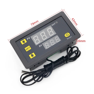 Controlador de Temperatura Digital con Doble Pantalla AEK-Tech W3230 12V DC, Termostato con WiFi y USB - Product Image 4