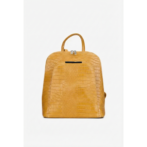 Mochila Estructurada en Piel Sintética de Cocodrilo con Forro de Poliéster y Cierre de Cremallera - Hecho en Italia - Art. 25355 - Product Image 6