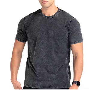 Camiseta de Hombre al por Mayor, 250 GSM, Personalizada con Bordado, Lisa, Manga Corta, Alta Calidad, 100% Algodón Preencogido, Tejido Grueso - Product Image 1