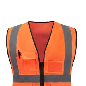 Venta caliente hombres Hi Vis chaleco logotipo personalizado colores reflectante estilo perfecto transpirable antiarrugas tasa razonable hombres HI vis chaleco - Product Image 3