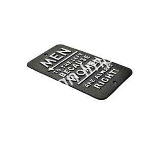 ป้ายโลหะตกแต่งขนาดใหญ่ ขายดี ป้ายติดผนังขนาดสั่งทำได้ สินค้ามาใหม่ พิมพ์ลายตามสั่ง ป้ายงานฝีมือที่เป็นที่ต้องการมากที่สุด - Product Image 4