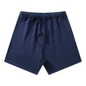 Short en molleton de coton de haute qualité pour hommes vêtements de rue d'été avec poches latérales Style de gymnastique léger personnalisé - Product Image 4