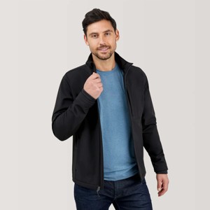 Chaqueta Softshell ligera para hombre: resistente al viento, resistente al agua y perfecta para deportes al aire libre y uso diario - Product Image 1