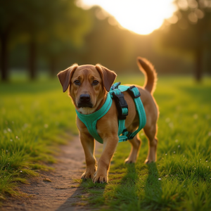Dual-Color Reflective <b>Dog</b> Harness with Reinforced Stitching Pet Harnesses Product - Product Image 3