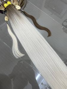 Best 8Hair 100% Virgin Vietnam for Blonde Straight Unprocessed Cuticle Aligned Raw <b>Hair</b> Machine Double Weft High Extensions - Product Image 3