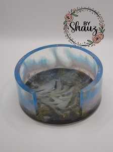 Wholesale Resin <b>Coasters</b> with Natural Wood Texture, Decorative Handmade <b>Coaster</b> <b>Set</b> for Home Decor Shops, Export Agents, - Product Image 6