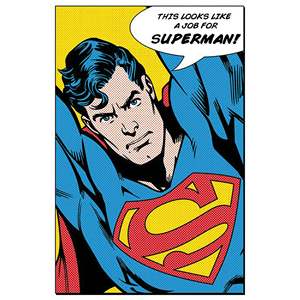 Póster de Superman de Estilo Moderno para Decoración de Pared - Product Image 5