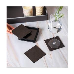 Rustic Handmade Wooden <b>Drink</b> <b>Coasters</b> Natural Wood <b>Coaster</b> Set for Kitchen Tables Coffee Shops and Modern Home Decor - Product Image 3