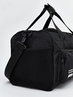 Tas Duffel Gym Unisex Bahan Nylon dengan Ritsleting, Logo Custom, untuk Perjalanan, Fitness, Training, Private Label, Produsen OEM ODM