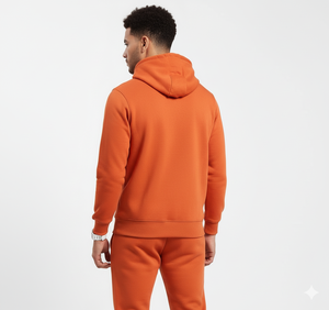 ชุดวอร์มแบบสองชิ้นรุ่นใหม่ปี 2026 ชุดออกกำลังกายวิ่ง ชุดวอร์มไซส์ใหญ่สำหรับผู้ชาย ชุดวอร์มผู้ชายคุณภาพสูงแบบสวมหัว - Product Image 3