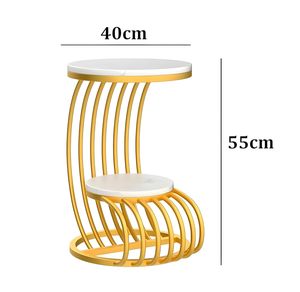 โต๊ะกาแฟมายากลพร้อมท็อปกระจกสำหรับห้องนั่งเล่นเฟอร์นิเจอร์สำนักงานทำจากลวดเหล็กโลหะคุณภาพสูง - Product Image 3