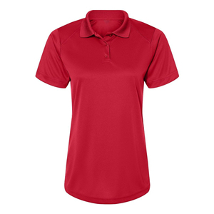 Polos pour femmes de qualité supérieure, unis, simples, prix de gros, polos pour femmes en polyester personnalisés - Product Image 4