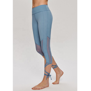 Pantalones de Yoga y Leggings Deportivos para Mujer al por Mayor en Colores Personalizados - Spandex/Nylon Transpirable con Elasticidad en Cuatro Direcciones - Product Image 4