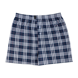 Nouveau design de boxer à carreaux classiques pour hommes Boxer personnalisé grande taille aux couleurs unies pour hommes - Product Image 6