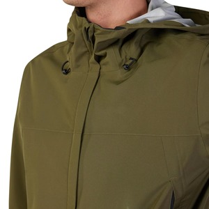 Veste de pluie décontractée de qualité supérieure pour hommes, imperméable 100% polyester/spandex, fermeture à glissière, vente en gros de vestes de pluie en vrac, manteau pour hommes - Product Image 3