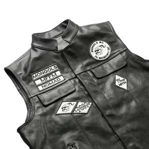 Chaleco de poliéster/algodón de alta calidad para hombre con parches a prueba de viento estilo callejero de invierno ropa de abrigo personalizable Venta de Pakistán - Product Image 4