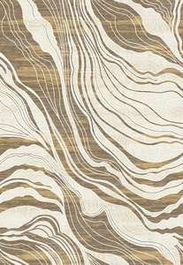 Alfombras Turcas de Chenilla Jacquard Hechas a Máquina al por Mayor, Alfombras de Alta Calidad Impermeables con Diseño Abstracto para Uso Comercial y de Oficina, con Respaldo de Yute - Product Image 4