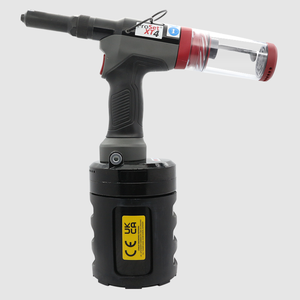 Pistola Rivettatrice Pneumatica Industriale XT4 per Rivetti ad Anello, Utensile per Bulloni di Bloccaggio, Gamma 4.8-6.4mm, Forza di Trazione 23KN, Acciaio Inossidabile - Product Image 1