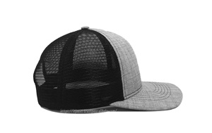 Venta caliente 6-Panel Mesh Back Truckers Caps Alta calidad Personalizado 2D Bordado Logo Moda ODM Vietnam Headwear Fabricación - Product Image 3