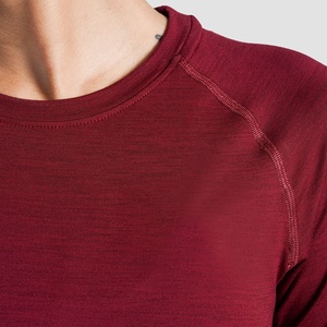 Top de Yoga de gimnasio de manga corta de compresión Anti UV ligero para mujer, transpirable y protección solar para deportes al aire libre y correr - Product Image 4