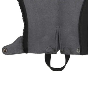High Quality Western Horse <b>Riding</b> Half <b>Chaps</b> Adjustable Leather <b>Chaps</b> All Colors Men Custom Genuine Leather Comfortable - Product Image 3