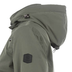 Veste de compression équestre femmes équitation veste à manches longues fermeture éclair complète vente en gros hauts équestres - Product Image 5