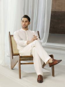 Salwar Kameez pakistanais pour hommes, vêtements confortables à porter, tenue traditionnelle musulmane, coupe régulière pour tous les jours, Eid et prière du vendredi - Product Image 3