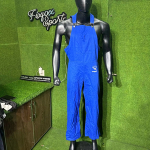 Customized Functional Working Multi Tool Pockets Industry <b>Coverall</b> 100% Cotton Acid Wash Cargo Jumpsuit Workwear <b>Bib</b> Pants - Product Image 1