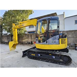 Miniexcavadora usada Komatsu PC78US a la venta en Shanghai, precio bajo de calidad con componentes de motor de núcleo, horas de trabajo bajas - Product Image 1