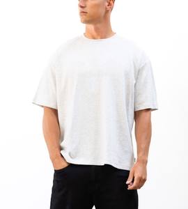 เสื้อยืดออกกำลังกายผู้ชายไซส์ใหญ่พิเศษเสื้อยืดใส่สบายสีพื้นแฟชั่นใหม่ - Product Image 1