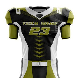 Nouveau dernier design uniforme de football américain pour hommes et vente en gros uniforme de football américain à manches courtes avec logo personnalisé - Product Image 4