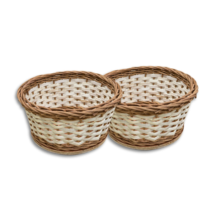 ตะกร้าหวายราคาไม่แพงสำหรับการจัดเก็บและการตกแต่ง - Product Image 1