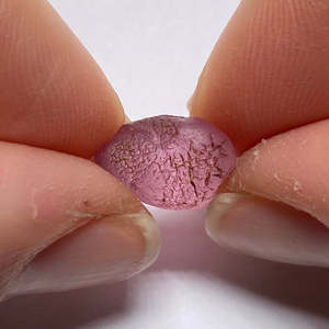 Piedra Preciosa Suelta de Granate Mahenge Ojo de Gato Rojo Natural, Forma de Corazón, 8mm, Piedra Mineral Pulida de Alta Calidad - Product Image 2