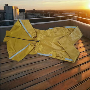 Ensembles de vestes coupe-vent en nylon de jogging réfléchissantes 3M pour hommes survêtement d'hiver à la mode avec logo en NYLON - Product Image 2