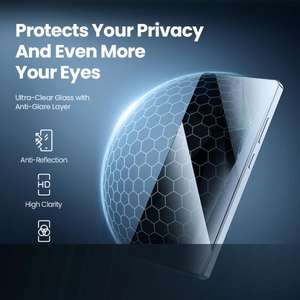 Per Samsung Galaxy S25 + 5G NILLKIN tutore copertura completa Privacy pellicola in vetro temperato - Product Image 6