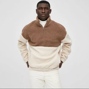 <b>Mens</b> <b>Sherpa</b> <b>Hoodies</b> Warm Soft Fleece Jacket Comfortable Casual Wear Fashion Style Winter Cheap Wholesale Clothes For Sale - Product Image 4