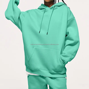 Sweat à capuche oversize pour femme de haute qualité, dernière collection, grande taille, respirant, avec fermeture éclair, motif 3D, technique de lavage à l'acide, face avant en polaire - Product Image 4