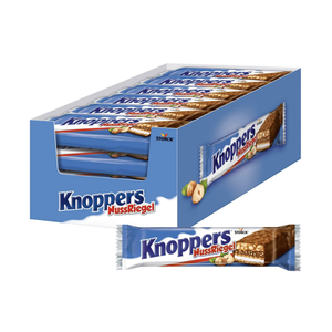 Wholesale Factory Supply Knoppers NussRiegel 24x40g Chocolate Wafer <b>Bar</b> Crunchy Hazelnut <b>Snack</b> Bulk Export Quality Best Deals - Product Image 1