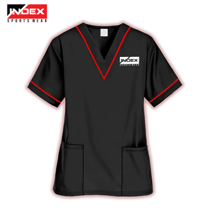 2025 Doctor mujeres Scrub Set manga corta moda enfermería uniforme conjuntos médico Dental laboratorio prendas - Product Image 5