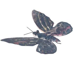 Meilleur prix, magnifique papillon en métal coloré, artisanat, décoration, petite créature, décoration de la maison et du jardin - Product Image 1